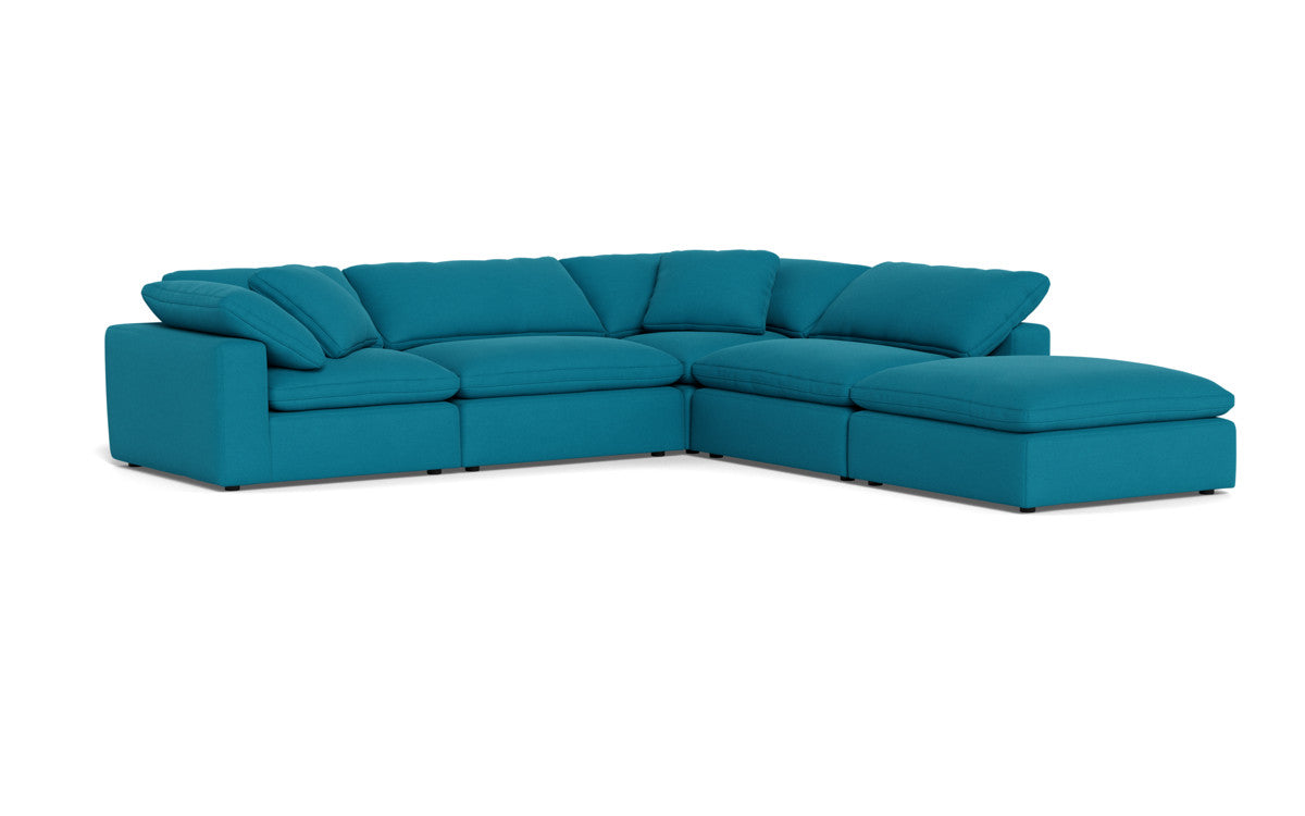 Fluffy 133.5" 4 Piece Sectional w/Otto - Dream Pool