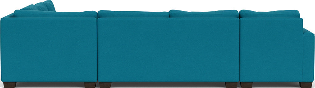Track 141" Corner Sectionals W. Full Sleeper & Left Chaise - Dream Pool
