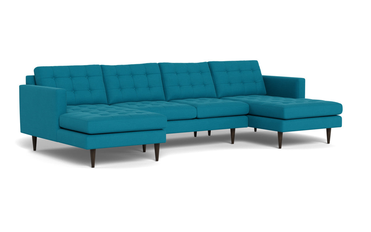 Wallace 126" Double Chaise U Sectional - Dream Pool