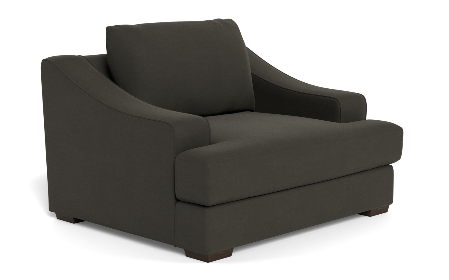 Austonian 56" Arm Chair - Dream Chocolate