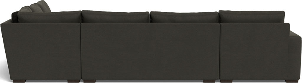 Mesa 156" Corner Sectionals w. Left Chaise - Dream Chocolate