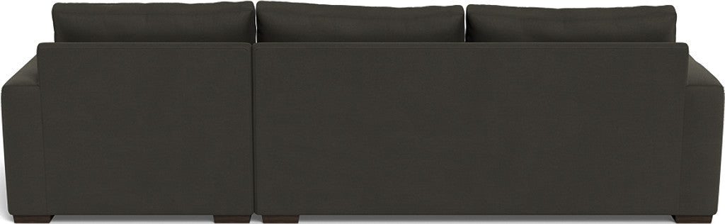 Mesa 123" Right Chaise Sectional - Dream Chocolate