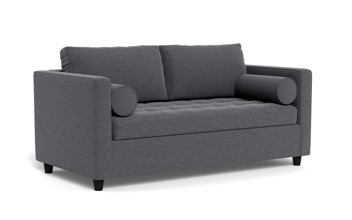 Ladybird 72" Full Sleeper Loveseat - Bennett Charcoal