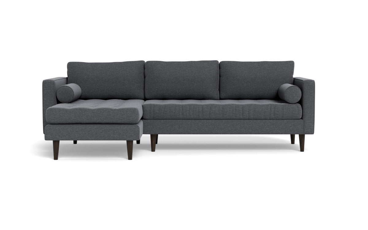 Ladybird 102" Left Chaise Sectional - Bennett Charcoal