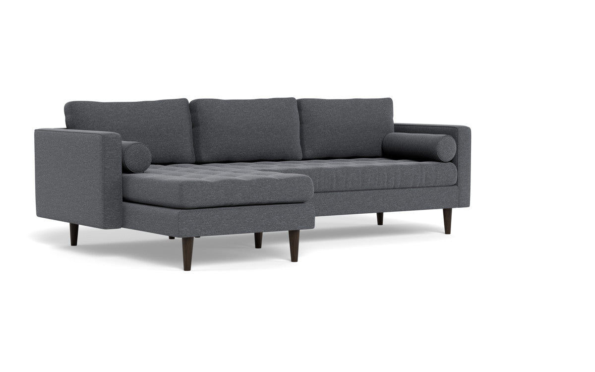 Ladybird 102" Left Chaise Sectional - Bennett Charcoal