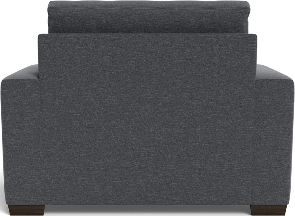 Mas Mesa 52" Deep Arm Chair - Bennett Charcoal