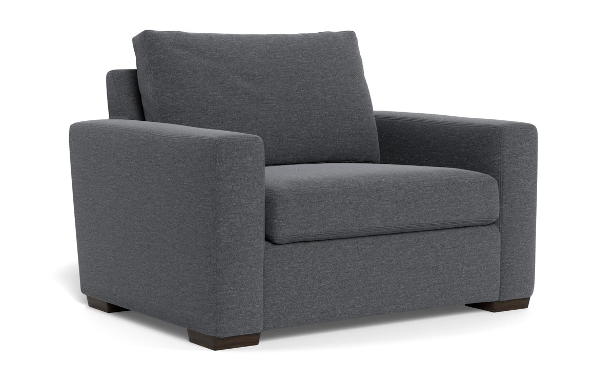 Mesa 52" Arm Chair - Bennett Charcoal