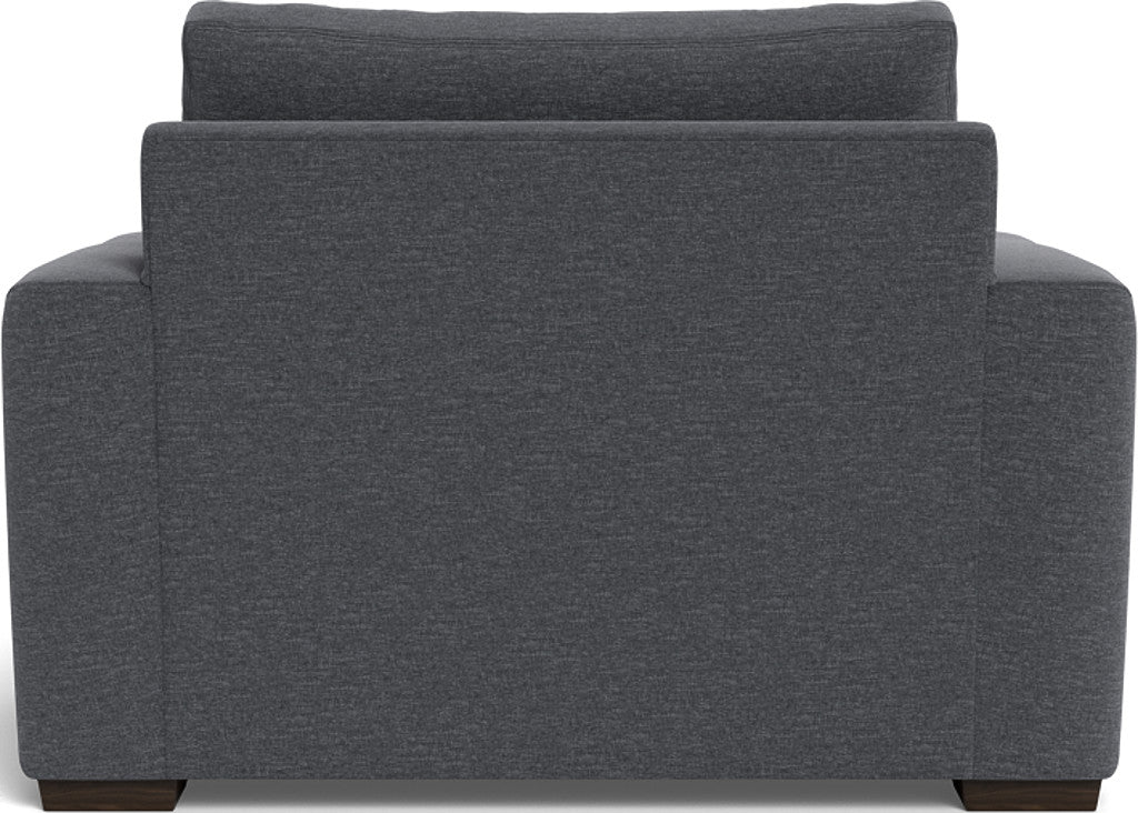 Mesa 52" Arm Chair - Bennett Charcoal