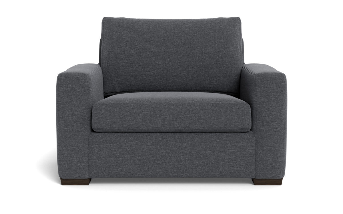 Mesa 52" Arm Chair - Bennett Charcoal