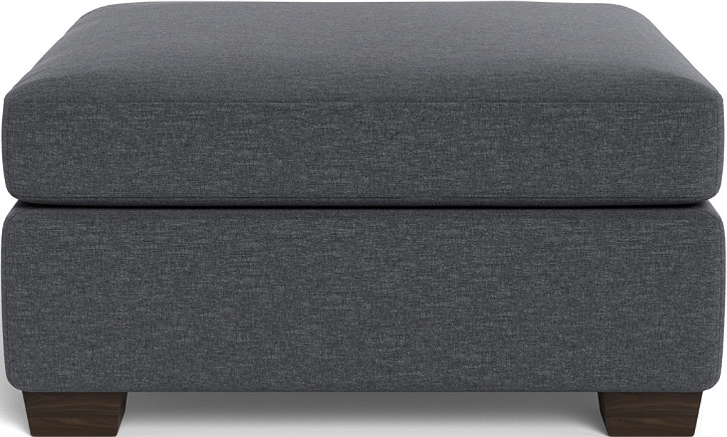 Mesa Storage Cocktail Ottoman - Bennett Charcoal