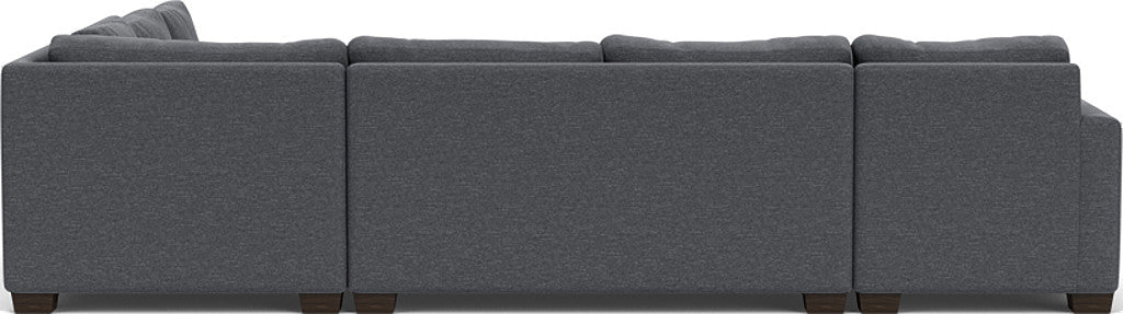 Track 141" Corner Sectionals W. Full Sleeper & Left Chaise - Bennett Charcoal