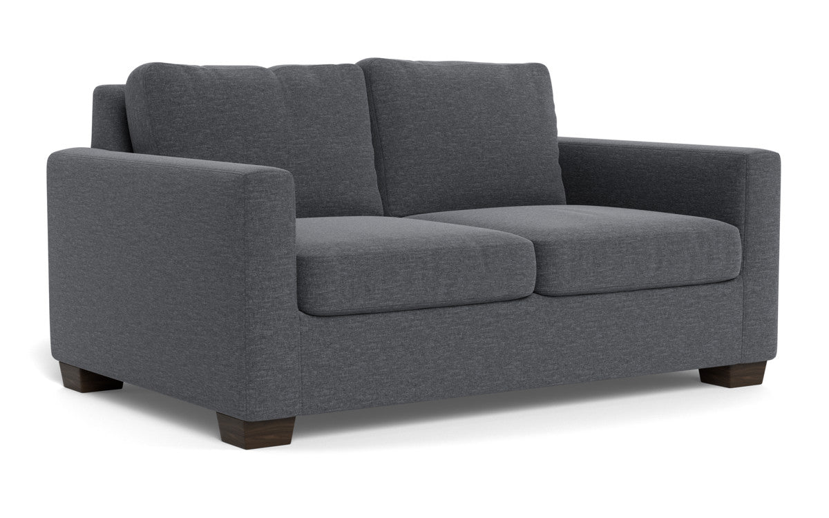 Track 62" Loveseat - Bennett Charcoal