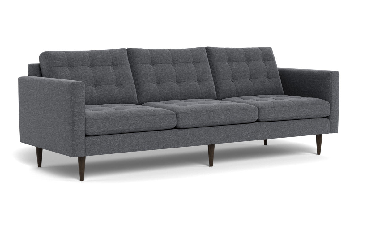 Wallace 98" Estate Sofa - Bennett Charcoal