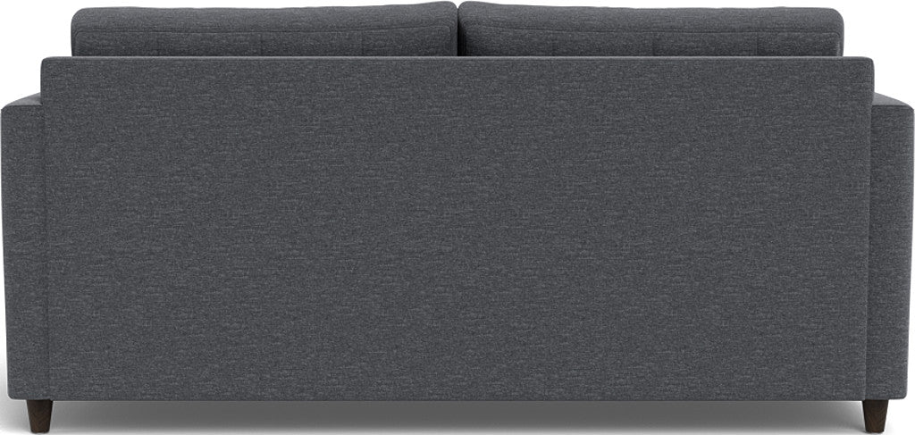 Wallace 74" Queen Sleeper Sofa Bennett Charcoal Quick Ship -