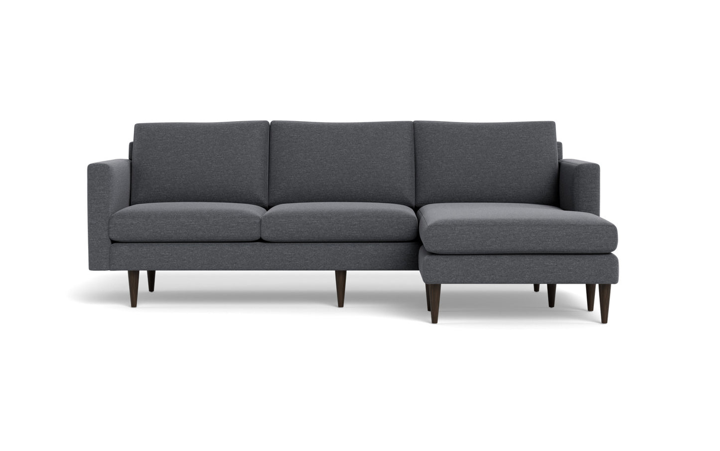 Wallace 98" Untufted Reversible Chaise Sofa - Amigo II Sage