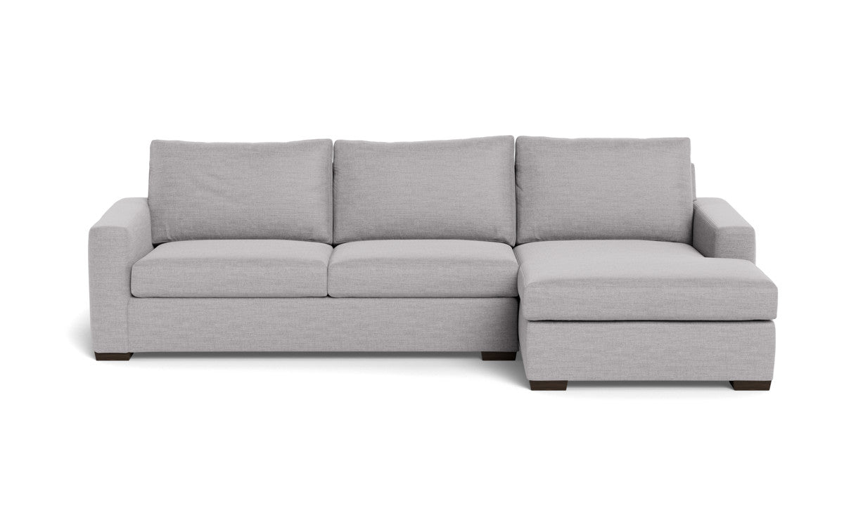 Mesa 123" Right Chaise Sectional - Bennett Dove