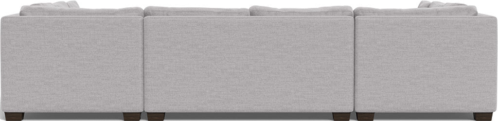 Track 141" Corner Sofa U Sectional - Bennett Dove