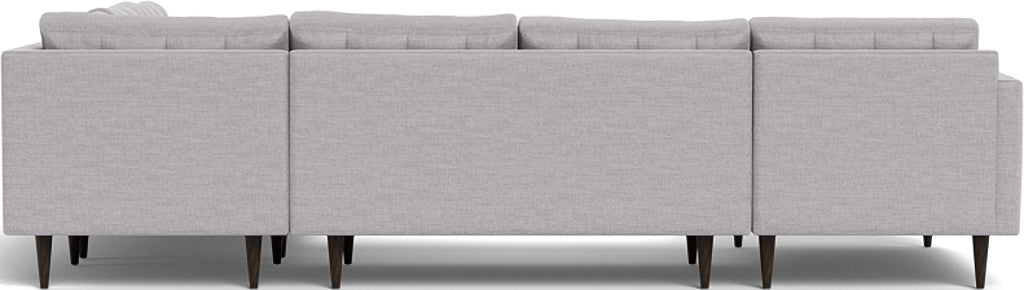 Wallace 131" Corner Sectionals w. Left Chaise - Bennett Dove