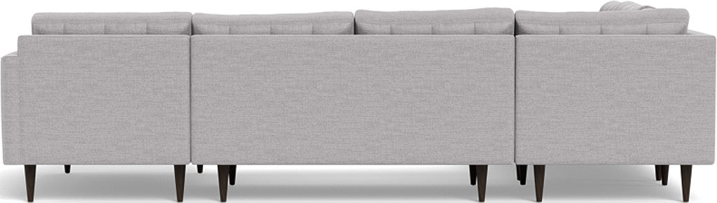 Wallace 130" Corner Sectionals w. Right Chaise - Bennett Dove