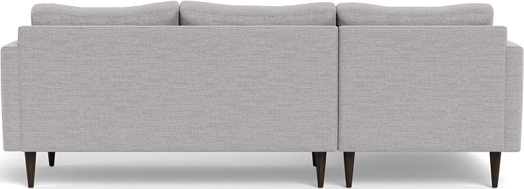 Wallace 98" Untufted Left Chaise Sectional - Bennett Dove