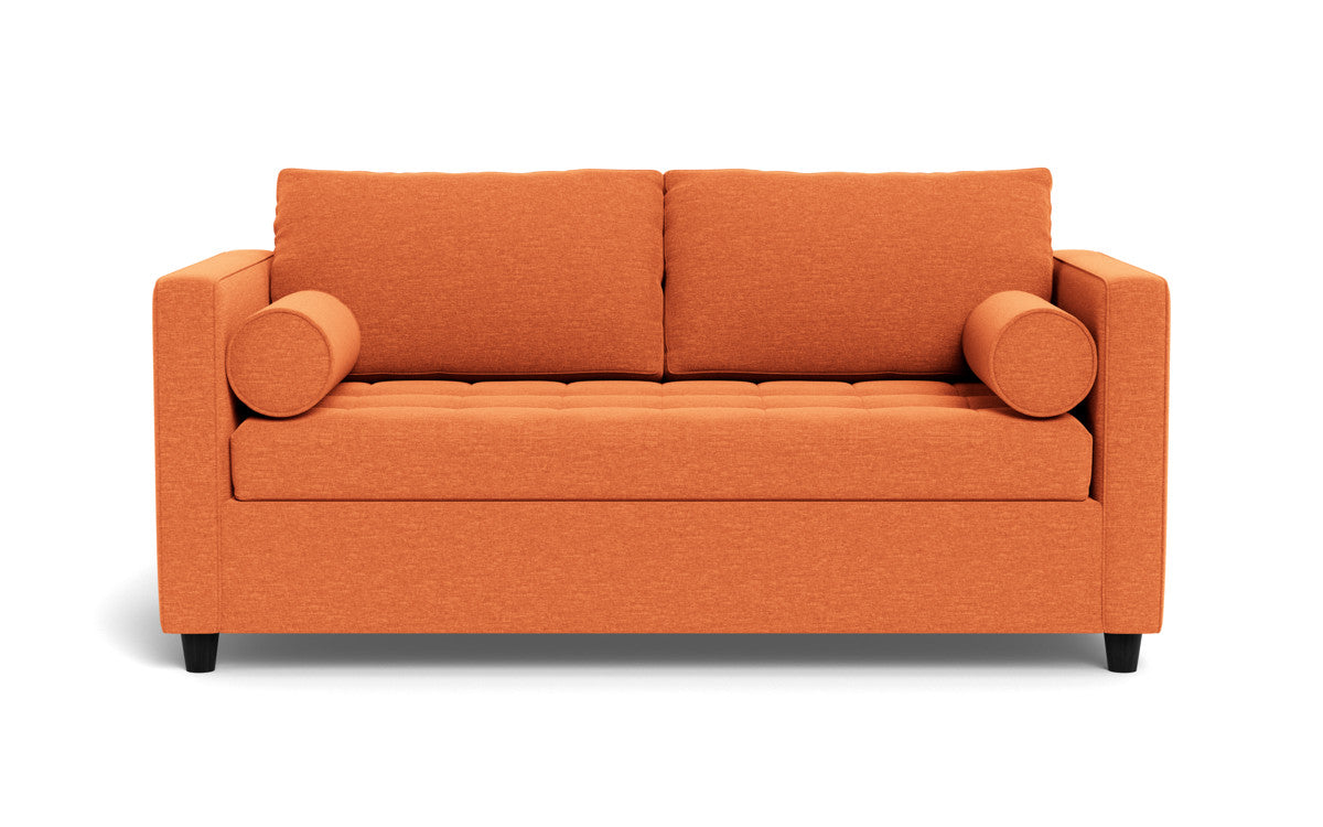 Ladybird 72" Full Sleeper Loveseat - Bennett Orangeade