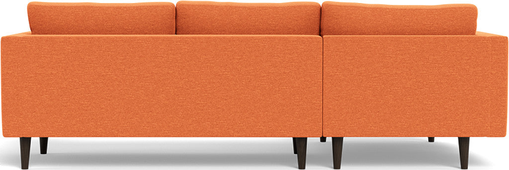 Ladybird 102" Left Chaise Sectional - Bennett Orangeade