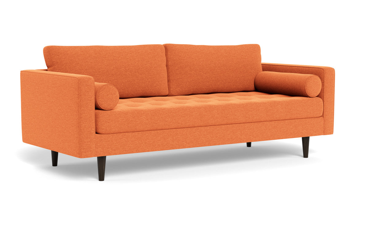 Ladybird 88" Sofa - Bennett Orangeade