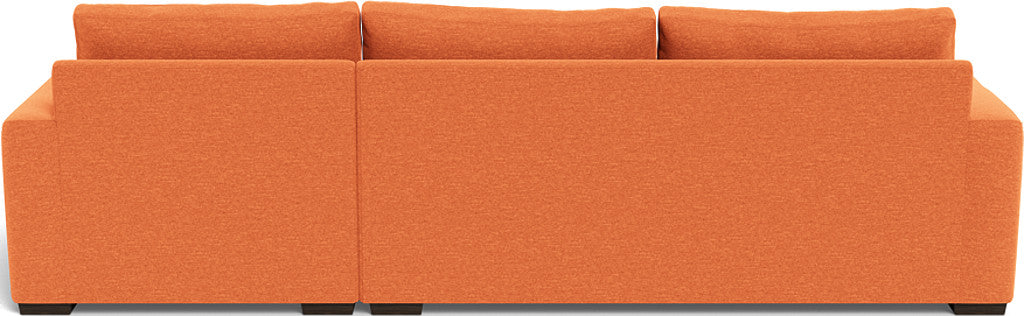 Mesa 123" Right Chaise Sectional - Bennett Orangeade