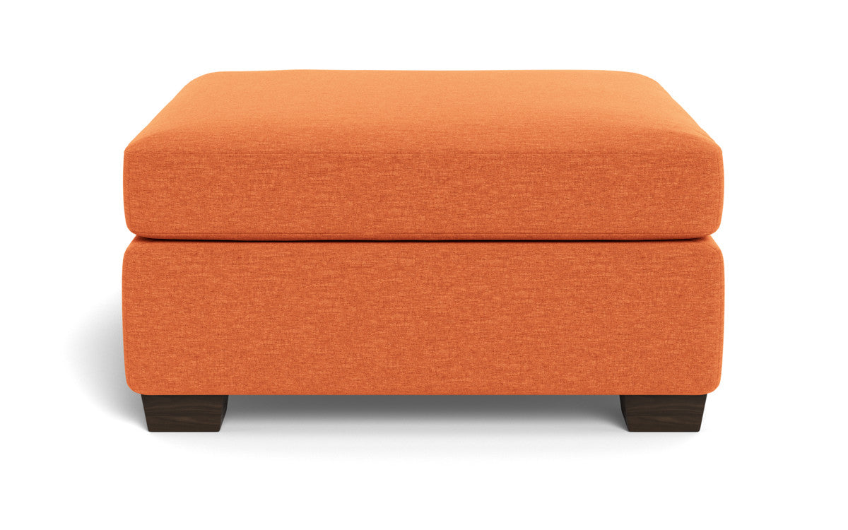 Mesa Storage Cocktail Ottoman - Bennett Orangeade