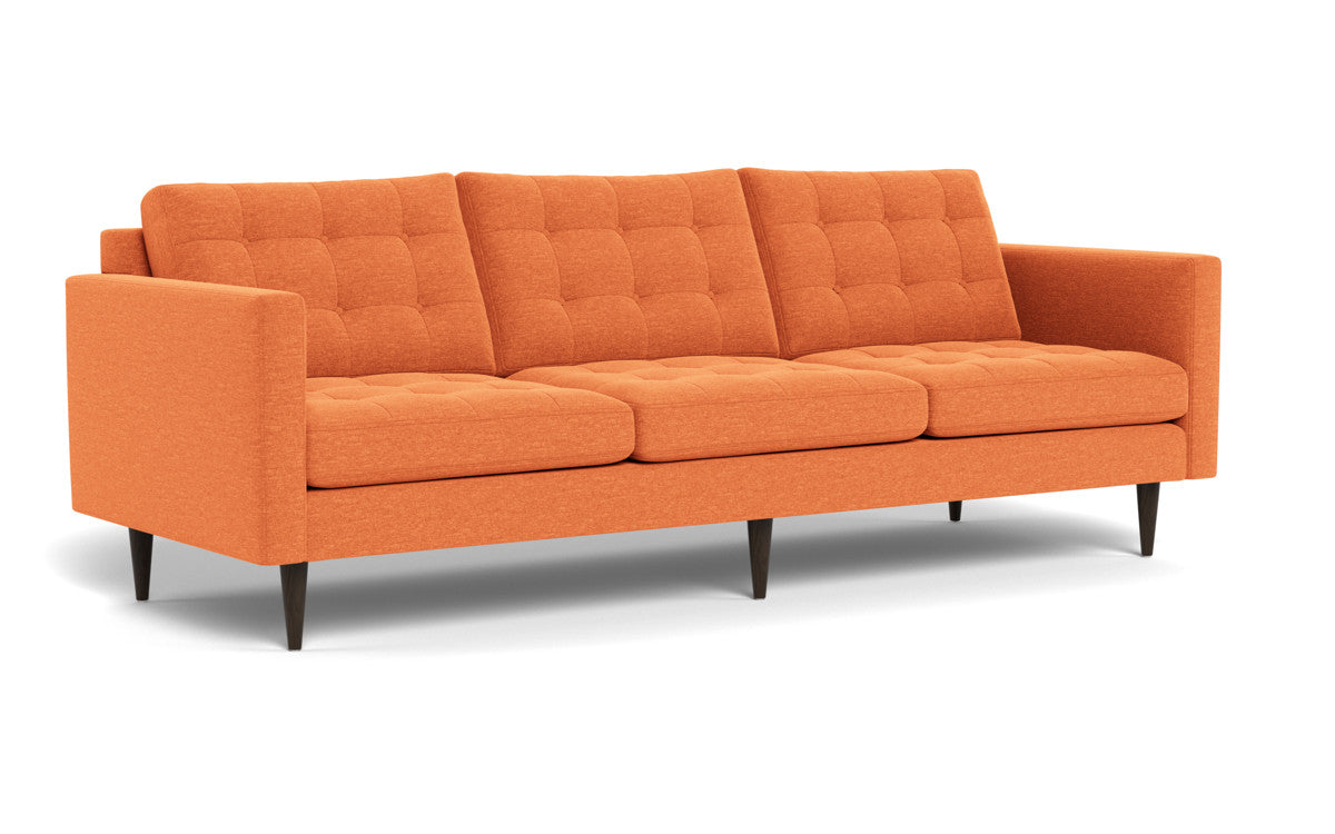 Wallace 98" Estate Sofa - Bennett Orangeade