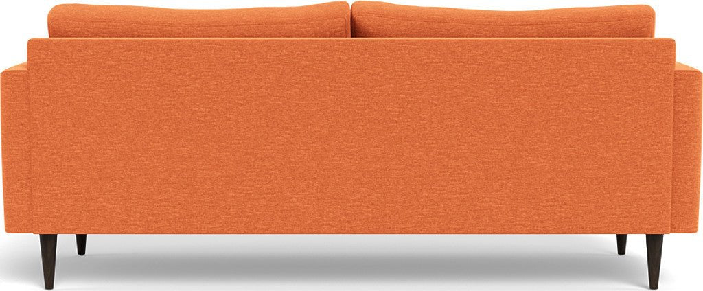 Wallace 85" Untufted Sofa Bennett Orangeade Quick Ship -