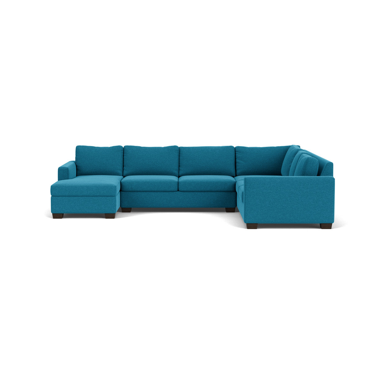 Track 141" Corner Sectionals W. Full Sleeper & Left Chaise - Bennett Peacock