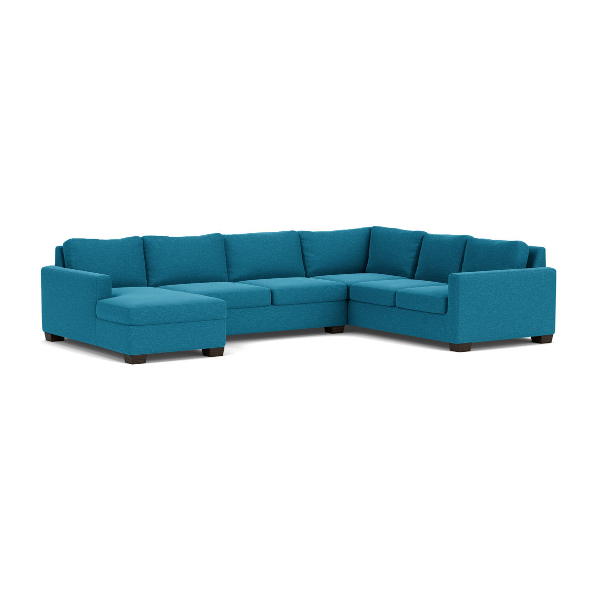 Track 141" Corner Sectionals W. Full Sleeper & Left Chaise - Bennett Peacock
