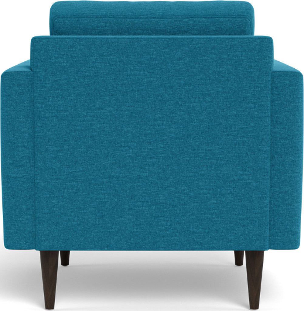 Wallace 34" Untufted Arm Chair - Bennett Orangeade