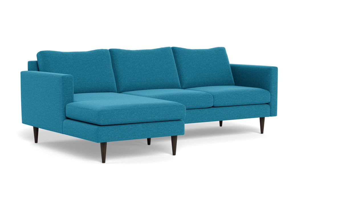 Wallace 98" Untufted Left Chaise Sectional - Bennett Peacock