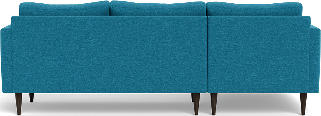 Wallace 98" Untufted Left Chaise Sectional - Bennett Orangeade