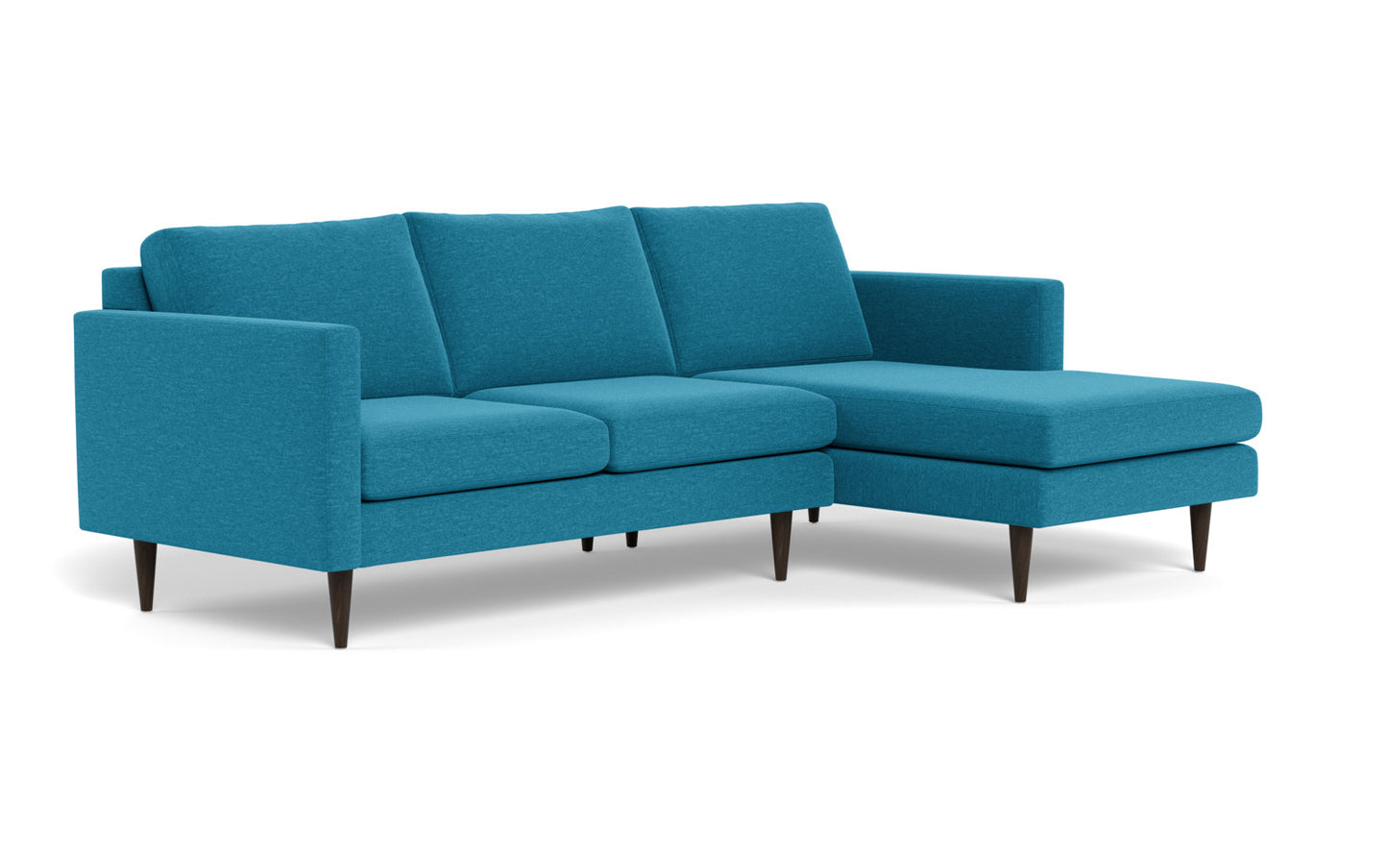 Wallace 98" Untufted Right Chaise Sectional - Bennett Peacock