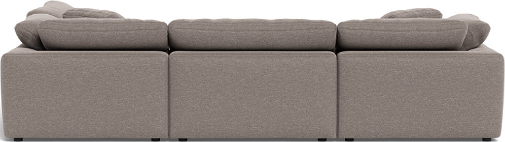 Fluffy 133.5" 4 Piece Sectional w/Otto - Bennett Praline