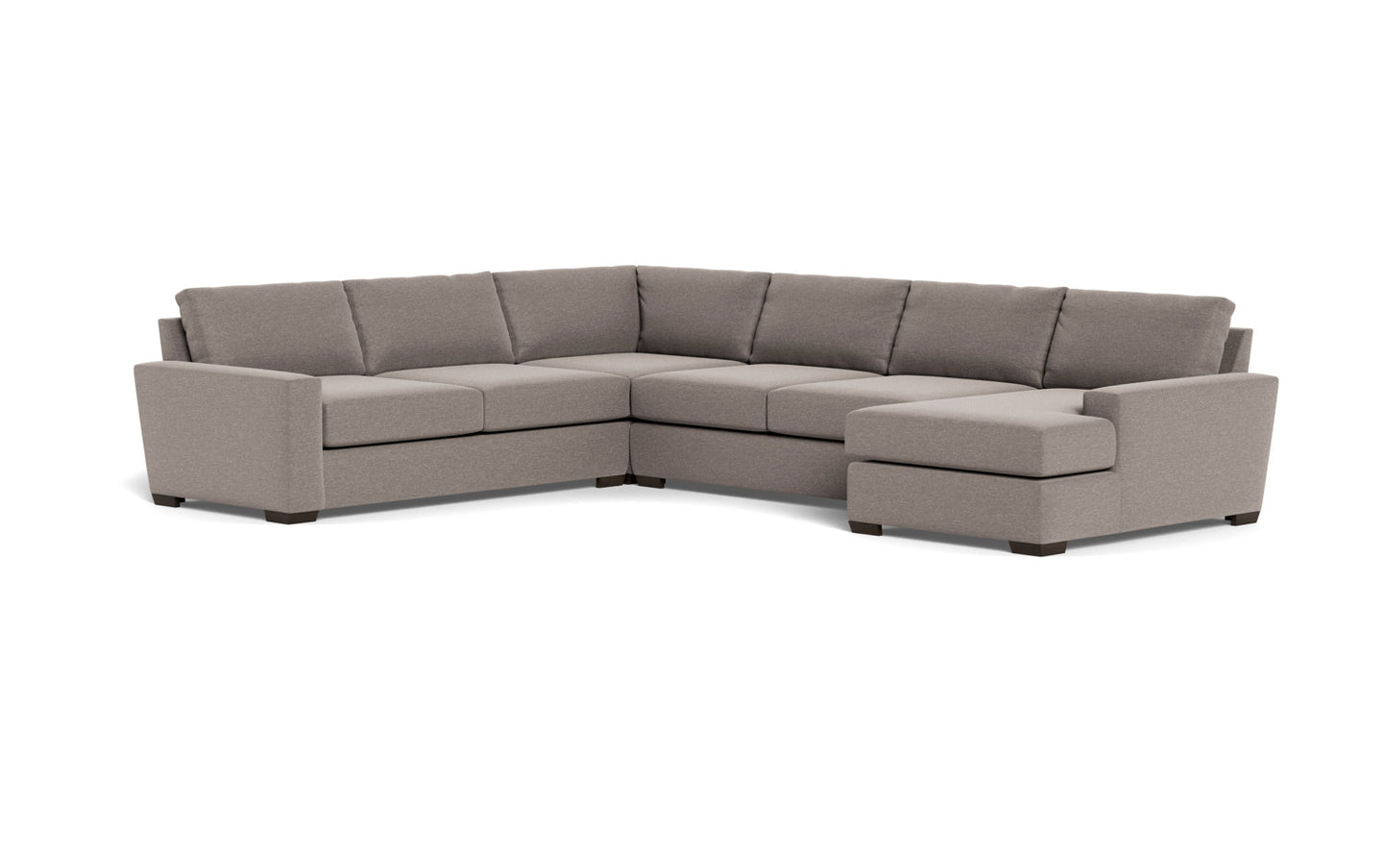 Mas Mesa 162" Deep Corner Sectionals w. Right Chaise - Celine Cub