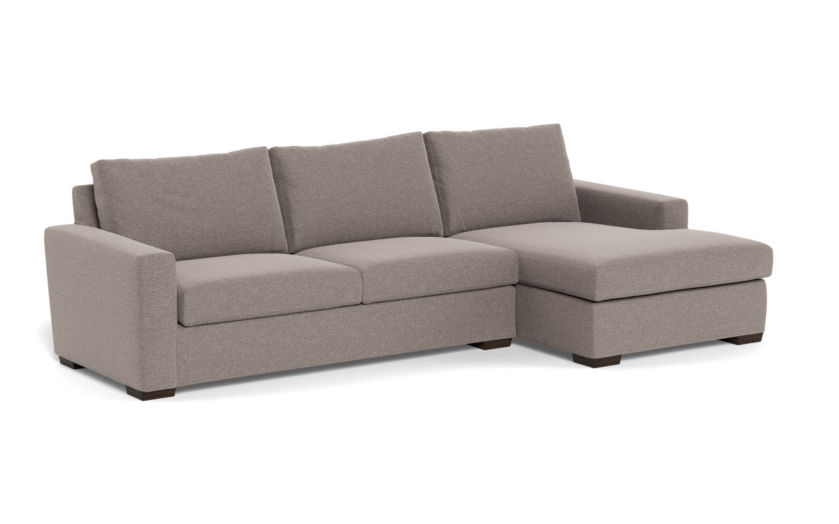 Mesa 123" Right Chaise Sectional - Bennett Praline