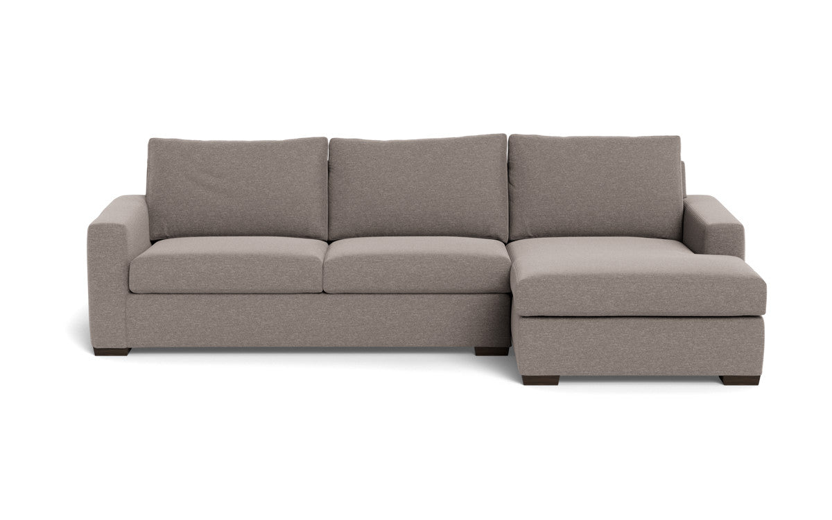 Mesa 123" Right Chaise Sectional - Bennett Praline