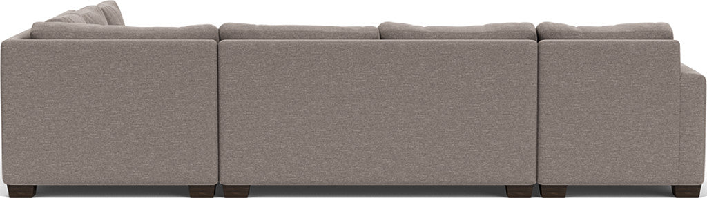 Track 141" Corner Sectionals W. Full Sleeper & Left Chaise - Bennett Praline