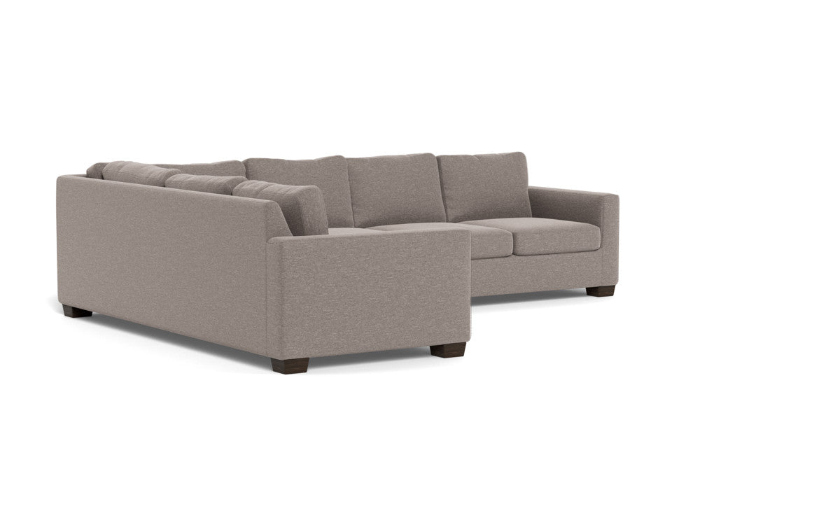 Track 121" Left Corner Sectional - Bennett Praline