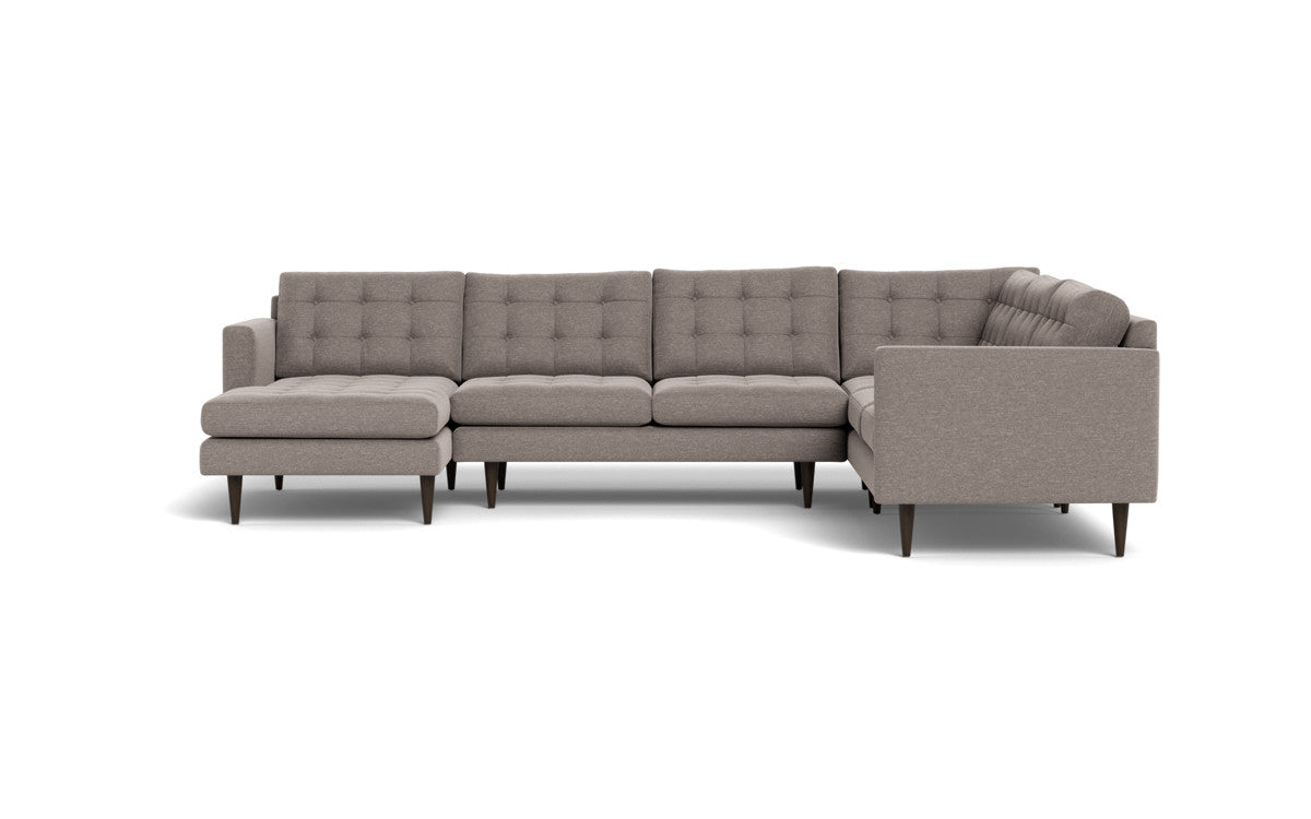 Wallace 131" Corner Sectionals w. Left Chaise - Bennett Praline