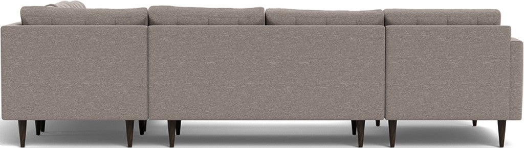 Wallace 131" Corner Sectionals w. Left Chaise - Bennett Praline