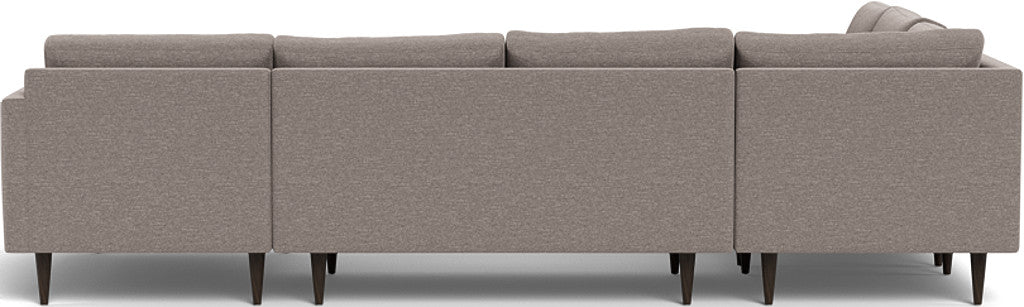 Wallace 130" Untufted Corner Sectionals w. Right Chaise -