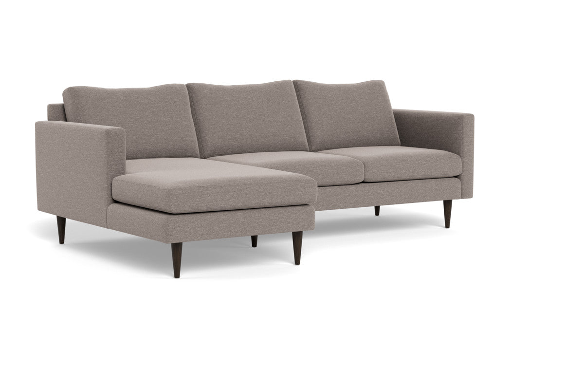 Wallace 98" Untufted Left Chaise Sectional - Bennett Praline
