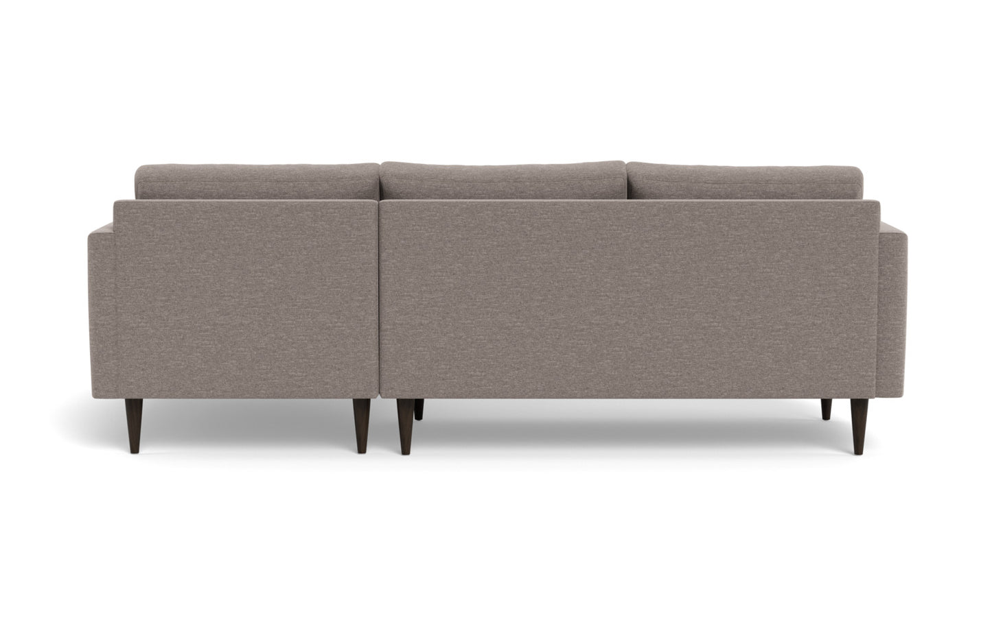 Wallace 98" Untufted Right Chaise Sectional - Bennett Praline