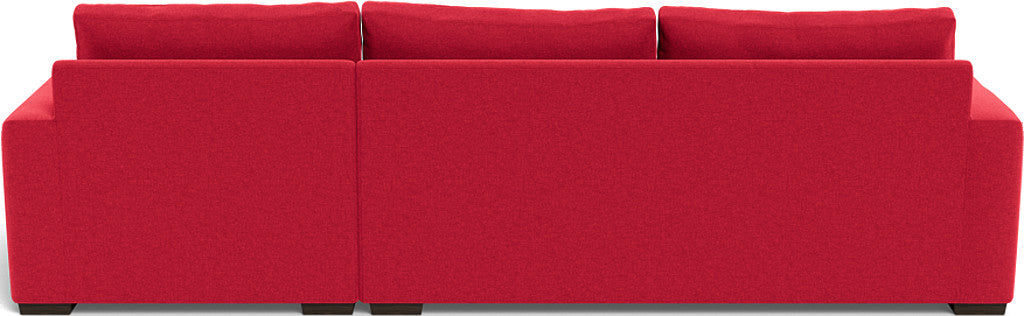 Mesa 123" Right Chaise Sectional - Bennett Red