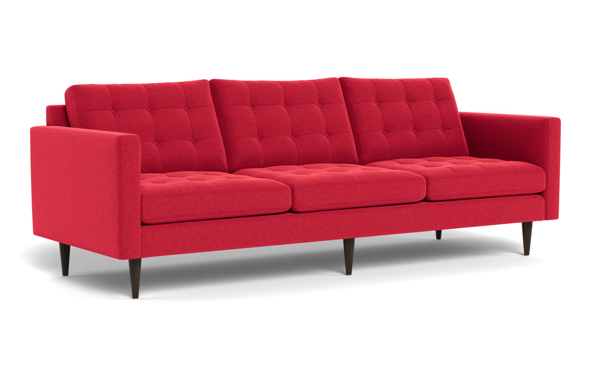 Wallace 98" Estate Sofa - Bennett Red